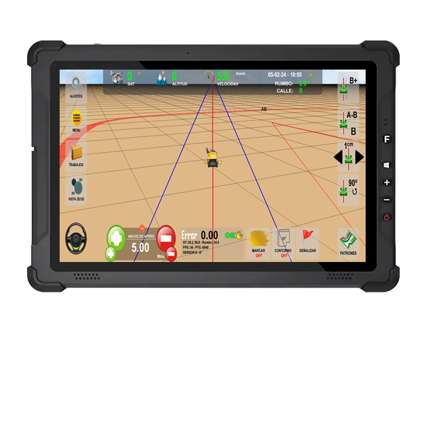 guiado visual TERA VL gpsparatractor.com autoguiado tractor cosechadora gps reparacion, venta y alquiler.