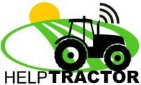 Logotipo Autoguiado gps para tractores Helptractor